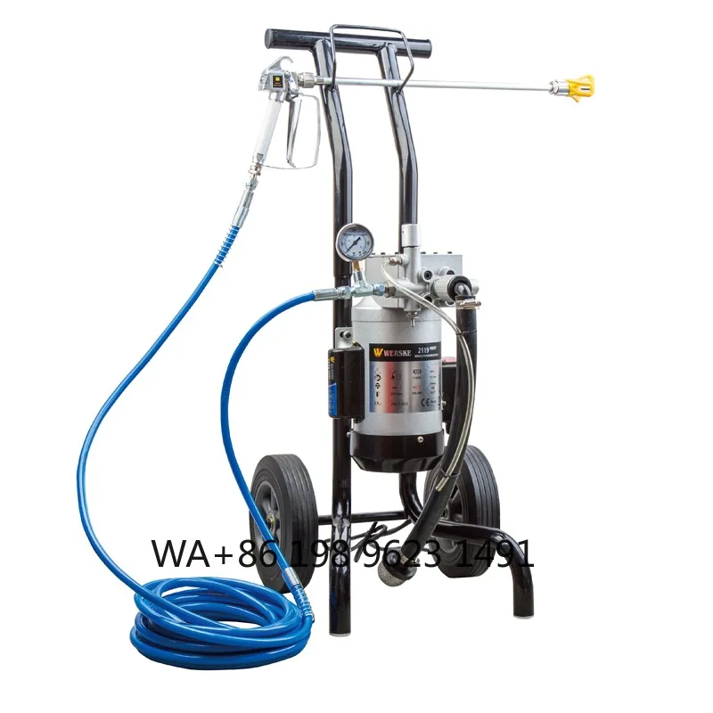 1300W Diaphragm Airless Paint Sprayer with wheels, 10m hose pole nozzle for coating decoration
1300W Diaphragm Airless Paint Sprayer with wheels, 10m hose pole nozzle for coating decoration