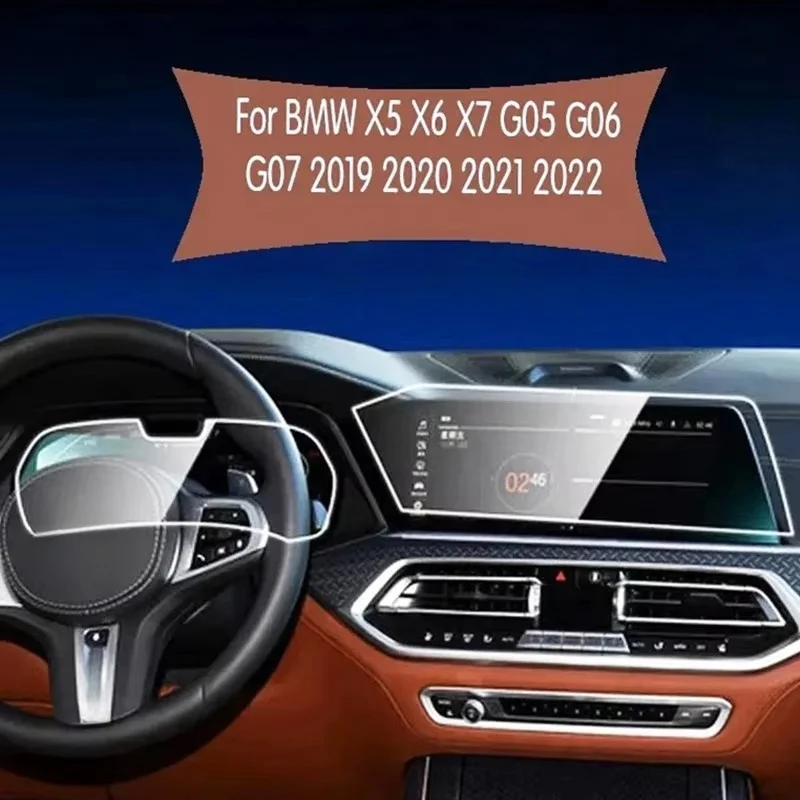 Car GPS Navigation Protective Film LCD Screen Tempered Glass Protective Film For BMW X5 X6 X7 G05 G06 G07 2019-2022 Car Interior
Car GPS Navigation Protective Film LCD Screen Tempered Glass Protective Film For BMW X5 X6 X7 G05 G06 G07 2019-2022 Car Interior