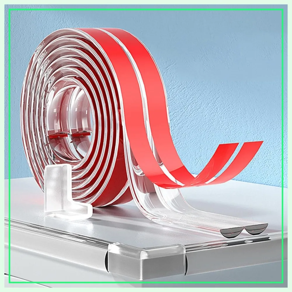 Edge Protector Strip Clear 20FT Silicone Corner Guards for Baby with Strong Adhesive 4 Corners
Edge Protector Strip Clear 20FT Silicone Corner Guards for Baby with Strong Adhesive 4 Corners