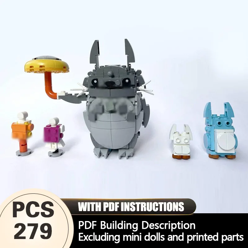 Creators Animal Series Model MOC Building Bricks Totoro Animal Modular Technology Gifts Holiday Assemble Children Toys Suit
Creators Animal Series Model MOC Building Bricks Totoro Animal Modular Technology Gifts Holiday Assemble Children Toys Suit