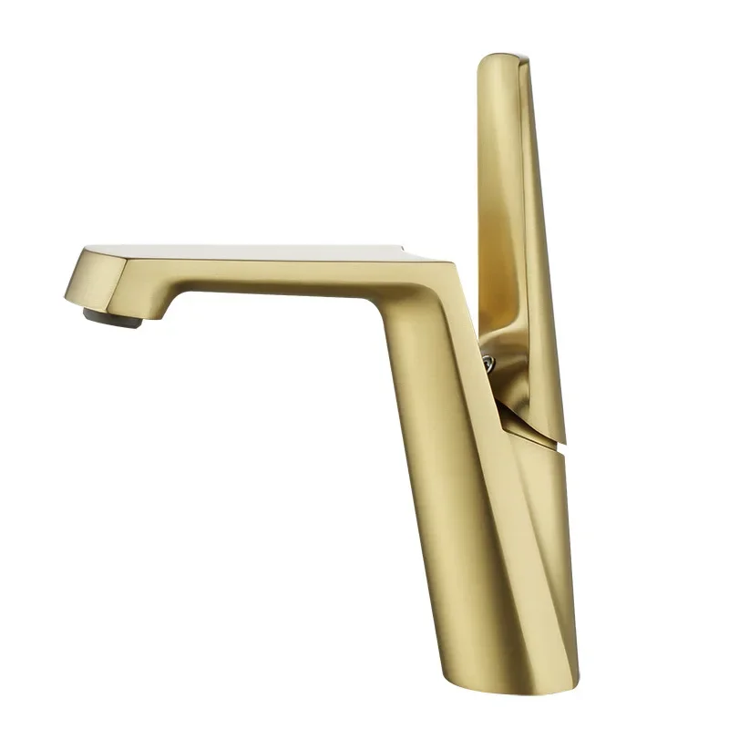 Brushed Gold,White Brass Bathroom Sink Faucet Deck Mounted Hot And Cold Water Mixer Tap grifos de baño torneiras do banheiro
Brushed Gold,White Brass Bathroom Sink Faucet Deck Mounted Hot And Cold Water Mixer Tap grifos de baño torneiras do banheiro