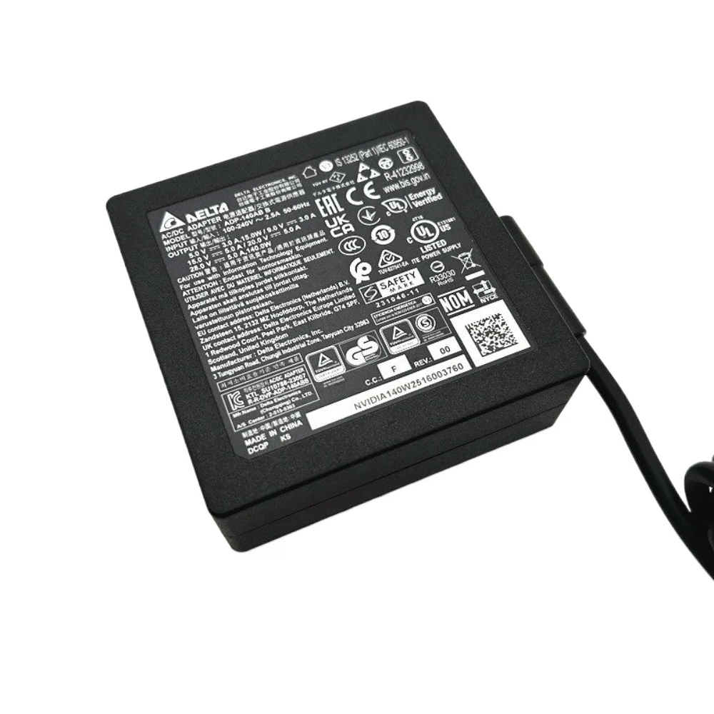 Original Gallium Nitride 140W Power Adapter for MSI TYPE-C 28V5A Charger ADP-140AB B
Original Gallium Nitride 140W Power Adapter for MSI TYPE-C 28V5A Charger ADP-140AB B