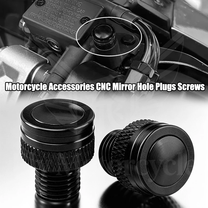 For Honda CB650R CB650F CB500X CB500F CB1000R CNC Motorcycle Rearview Mirror Hole Plug Screw Bolts Cover CB750 Hornet CB1000
For Honda CB650R CB650F CB500X CB500F CB1000R CNC Motorcycle Rearview Mirror Hole Plug Screw Bolts Cover CB750 Hornet CB1000