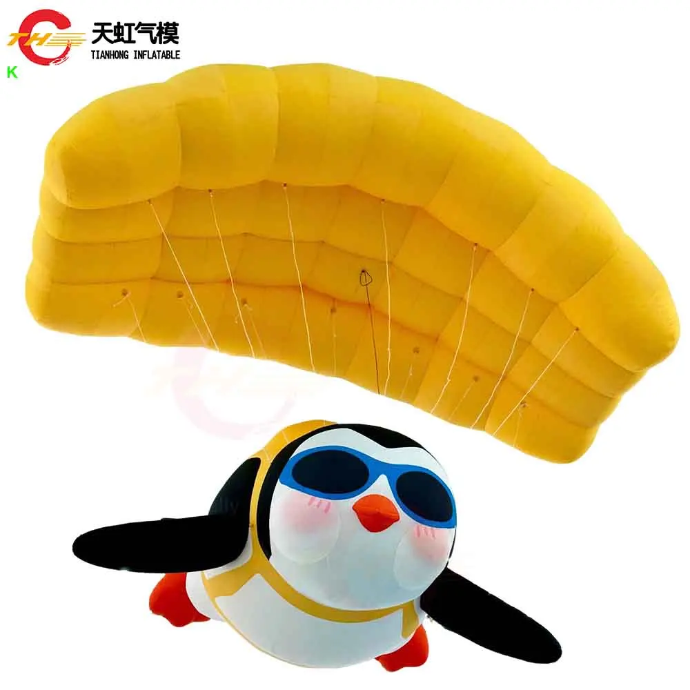 Shopping Mall Decoration Flying Penguin Inflatable Model Commercial Hot Air Balloon Advertising Balloon for Sale
Shopping Mall Decoration Flying Penguin Inflatable Model Commercial Hot Air Balloon Advertising Balloon for Sale