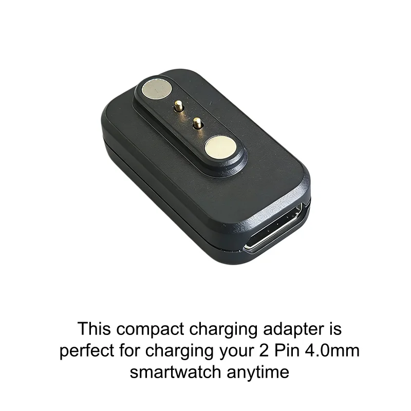 Магнитный зарядный адаптер MCP2400 с портом USB-C, сменная головка для зарядки, для смарт-часов с 2-контактным разъемом 4,0 мм
Магнитный зарядный адаптер MCP2400 с портом USB-C, сменная головка для зарядки, для смарт-часов с 2-контактным разъемом 4,0 мм