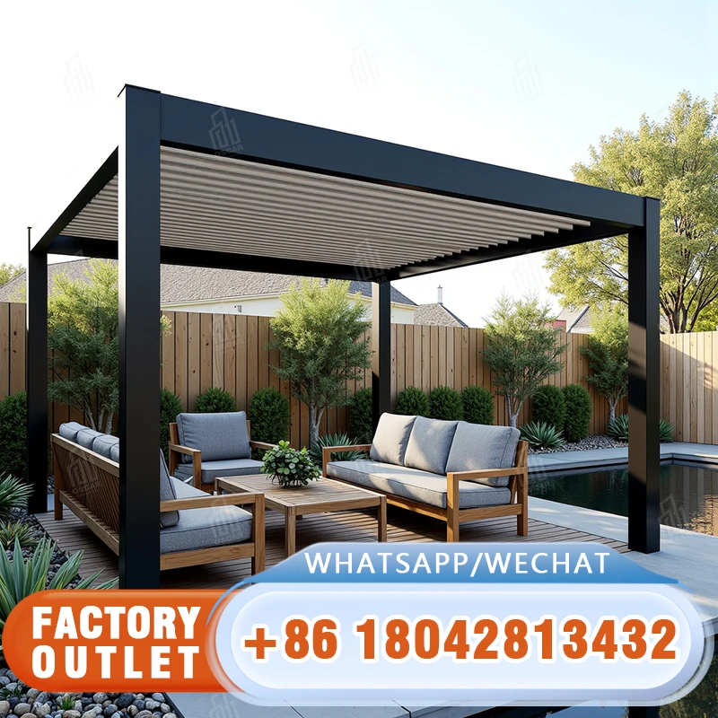 Индивидуальная алюминиевая беседка для сада для проведения мероприятий на открытом воздухе, Прямая поставка с завода в Европе, беседка оптом
Индивидуальная алюминиевая беседка для сада для проведения мероприятий на открытом воздухе, Прямая поставка с завода в Европе, беседка оптом