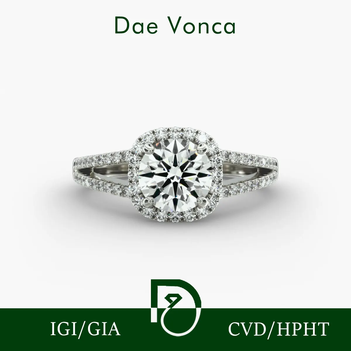 PT950/14K/18K White Gold Split Shank Diamond Ring Brilliant Round Cut Lab Grown Diamond Cushion Halo Diamond Engagement Ring
PT950/14K/18K White Gold Split Shank Diamond Ring Brilliant Round Cut Lab Grown Diamond Cushion Halo Diamond Engagement Ring