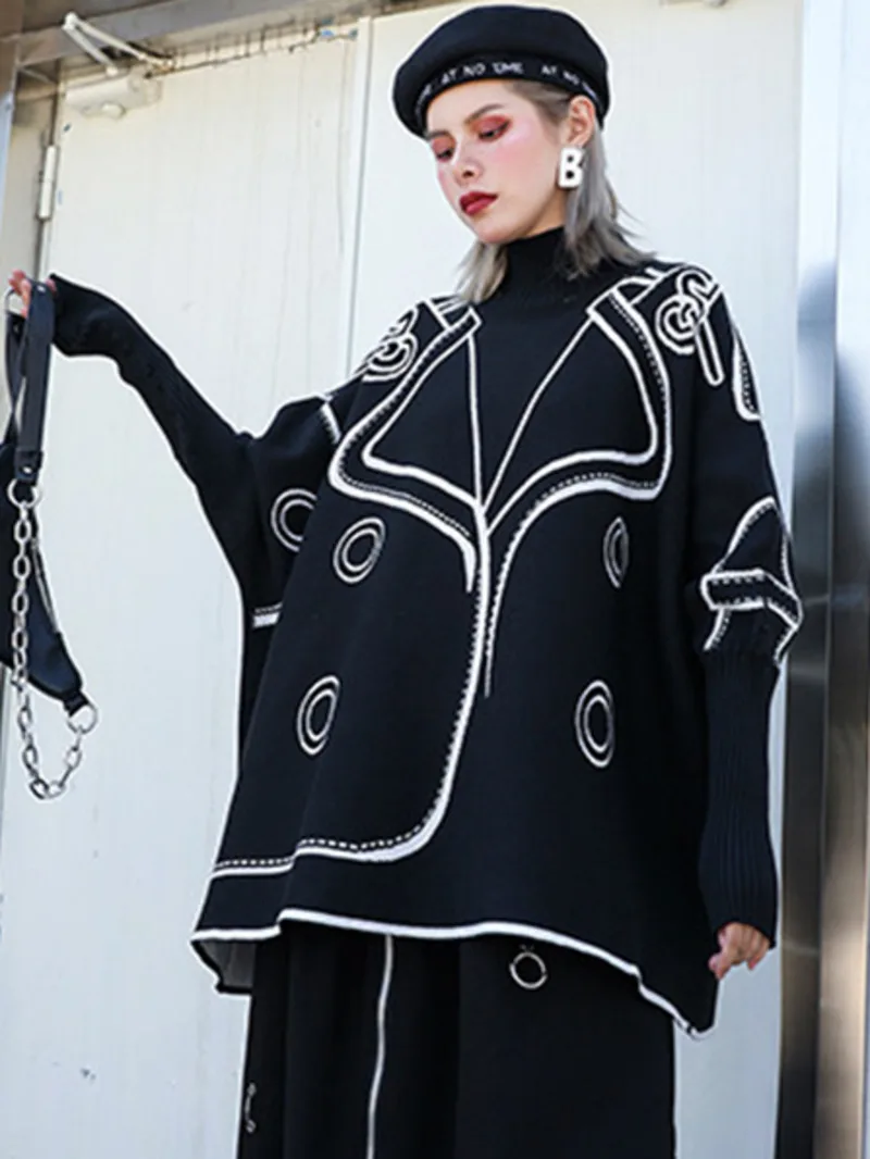 Side Wear Big Both Size Knitting Sweater Turtleneck Long Sleeve Women Pullovers New Fashion Autumn Winter 2026 1DYHJ
Side Wear Big Both Size Knitting Sweater Turtleneck Long Sleeve Women Pullovers New Fashion Autumn Winter 2026 1DYHJ