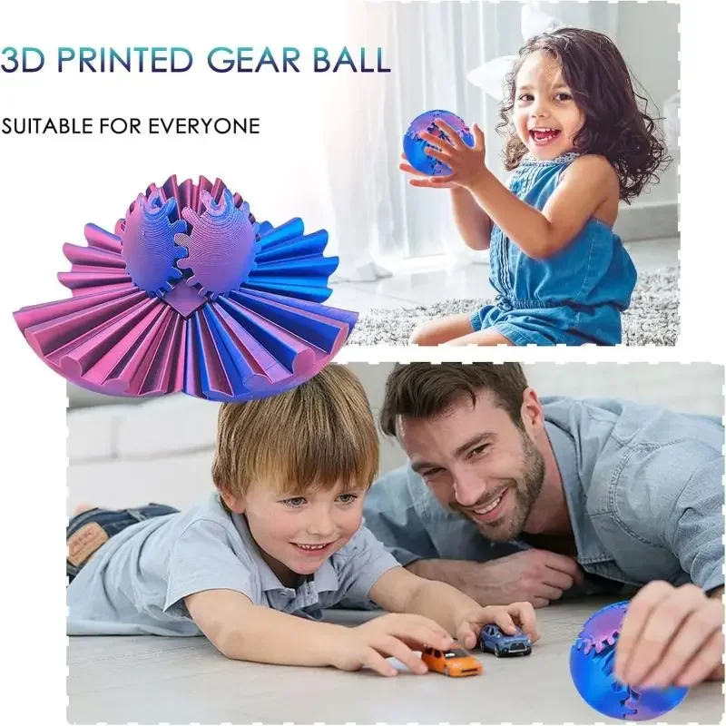 3d Printed Gear Ball Stress Relief Toy Gear Stress Toy 3d Printed Stress Relief Toy Whirling Wonder Spin Relaxing Fidget Ball
3d Printed Gear Ball Stress Relief Toy Gear Stress Toy 3d Printed Stress Relief Toy Whirling Wonder Spin Relaxing Fidget Ball