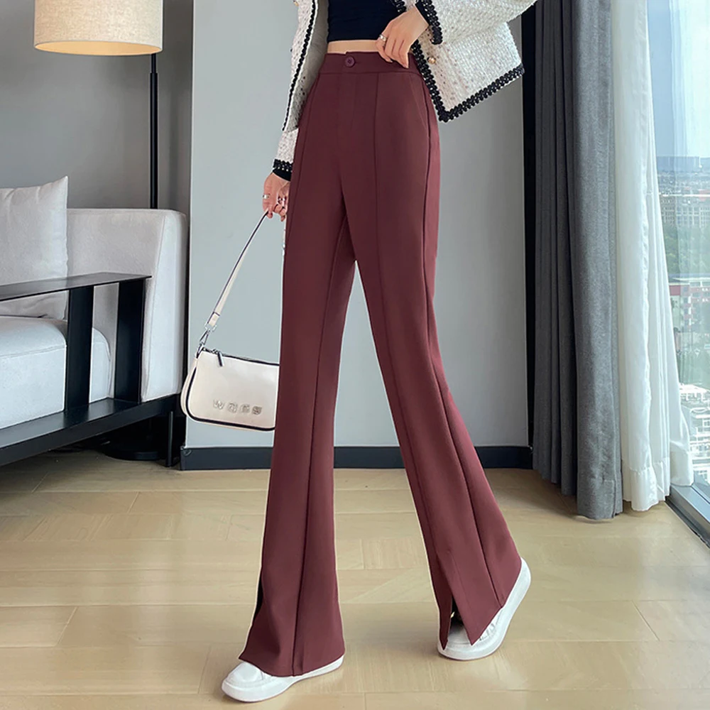 the Spring and Autumn Annals Casual Pants Woman Solid Wide Leg Loose Pants for Women New Fashion Office Lady Long Trousers
the Spring and Autumn Annals Casual Pants Woman Solid Wide Leg Loose Pants for Women New Fashion Office Lady Long Trousers