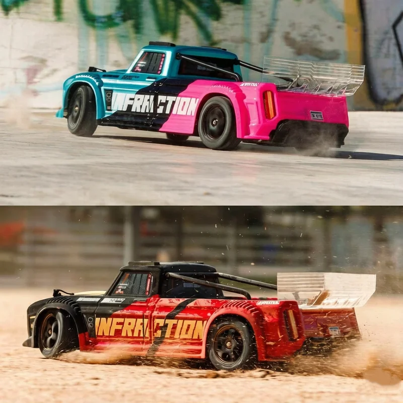 Новая радиоуправляемая машина ARRMA Infraction V4, масштаб 1:8, бесщеточный электродвигатель, полноприводный гоночный внедорожник для взрослых, для уличных гонок
Новая радиоуправляемая машина ARRMA Infraction V4, масштаб 1:8, бесщеточный электродвигатель, полноприводный гоночный внедорожник для взрослых, для уличных гонок