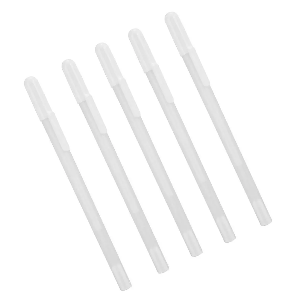 Набор из 5 белых гелевых ручек с тонким наконечником 0,8 мм, для плавного письма, водостойкие, устойчивые к размазыванию, для рисования, открыток и скрапбукинга
Набор из 5 белых гелевых ручек с тонким наконечником 0,8 мм, для плавного письма, водостойкие, устойчивые к размазыванию, для рисования, открыток и скрапбукинга