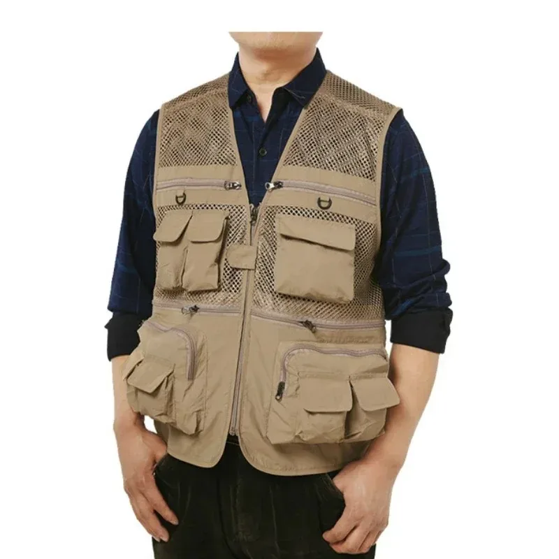 Outdoor Fishing Vests Quick Dry Breathable Multi Pocket Mesh Jackets Photography Hiking Vest Army green fish Vest
Outdoor Fishing Vests Quick Dry Breathable Multi Pocket Mesh Jackets Photography Hiking Vest Army green fish Vest