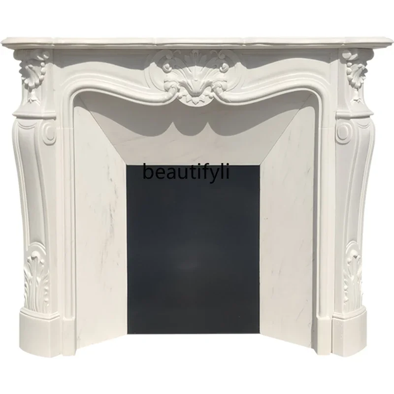 C Stone Fireplace White Marble French Indoor European Style Curio Cabinet Marble Mantelshelf
C Stone Fireplace White Marble French Indoor European Style Curio Cabinet Marble Mantelshelf