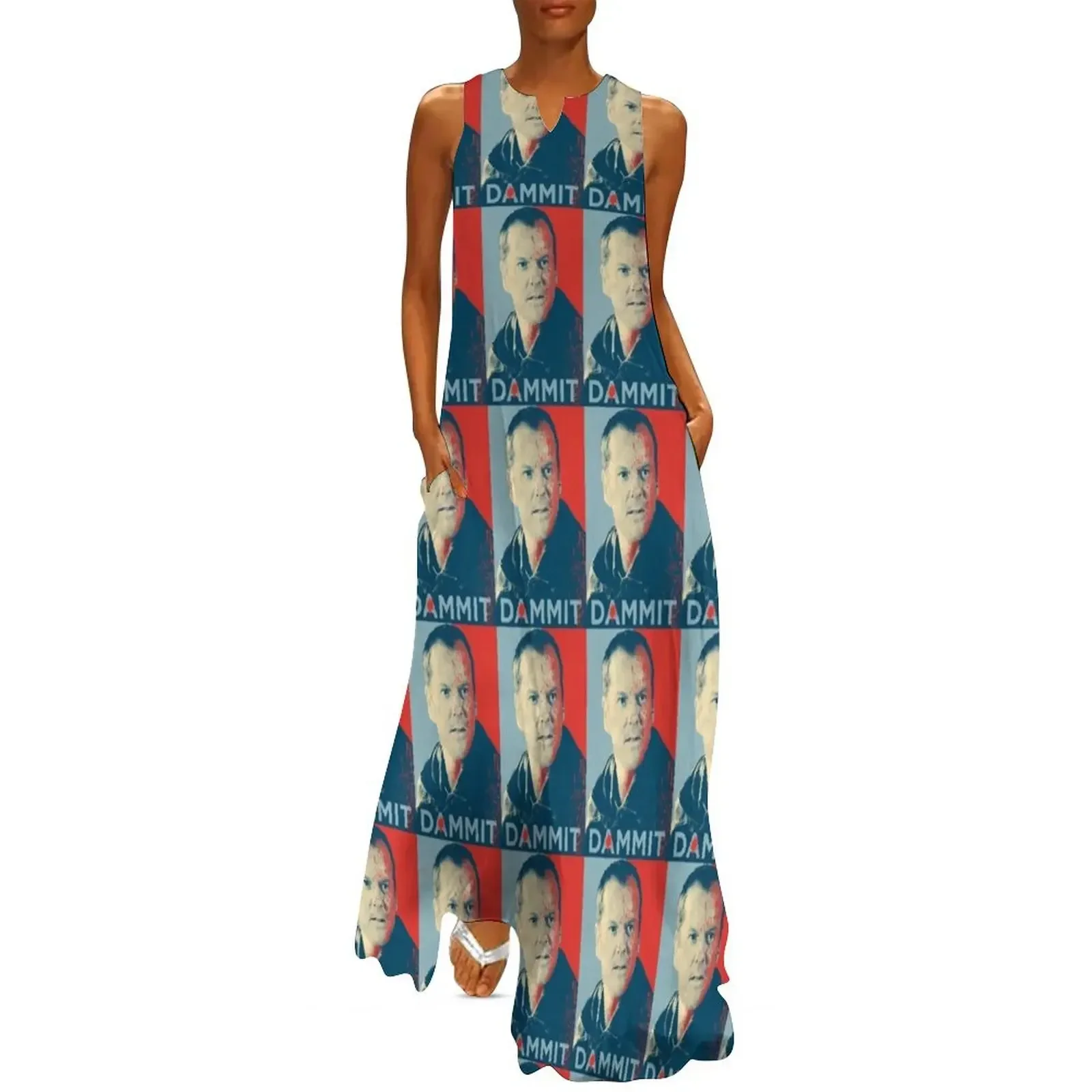 Jack Bauer from 24 in Dammit Long Dress dress summer women's summer jumpsuit Women dresses summer Dress
Jack Bauer from 24 in Dammit Long Dress dress summer women's summer jumpsuit Women dresses summer Dress