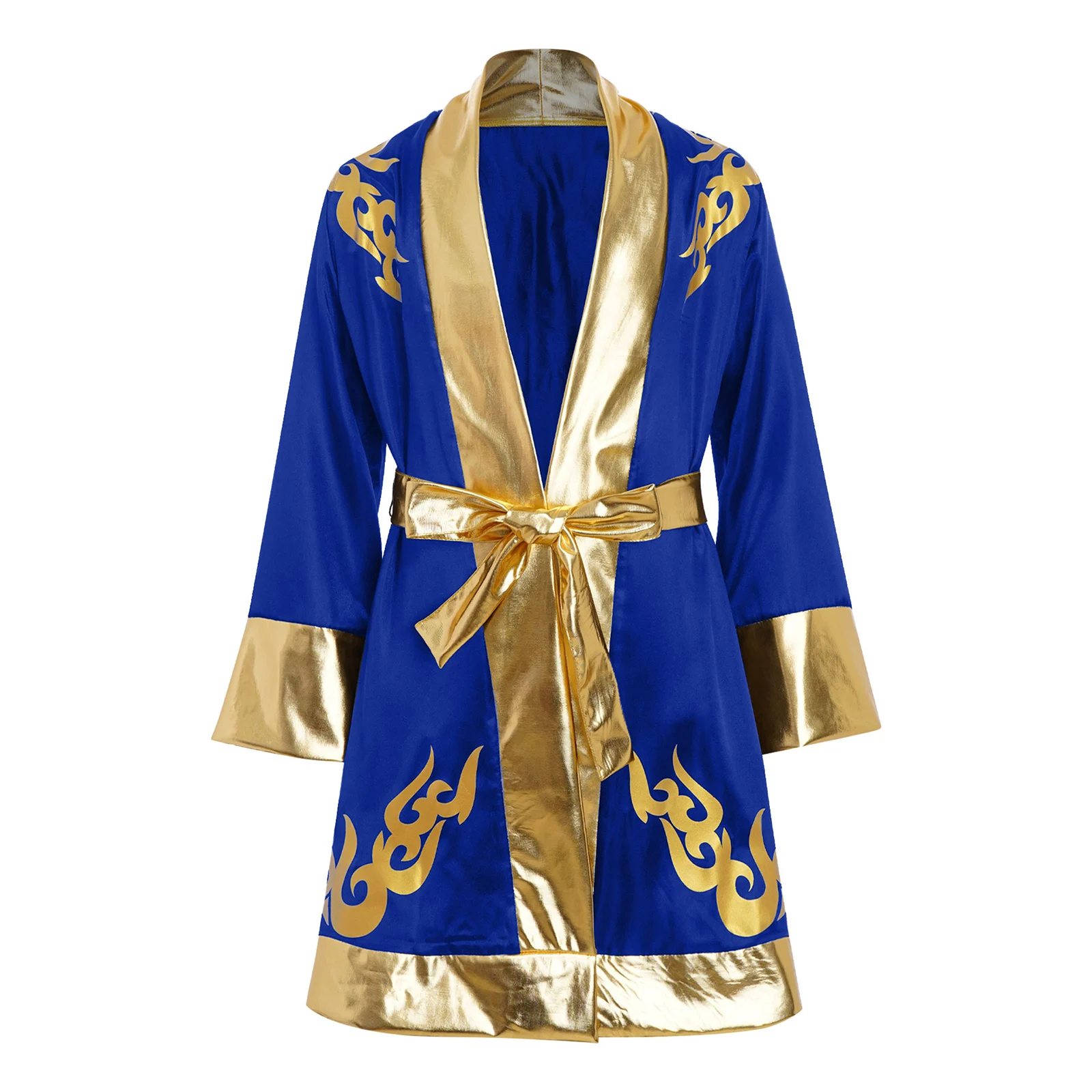 Kids Boys Girls Professional Grade Boxer Robe with Satin Fabric And Color Block Details Boxing Uniform for Martial Arts Practice
Kids Boys Girls Professional Grade Boxer Robe with Satin Fabric And Color Block Details Boxing Uniform for Martial Arts Practice