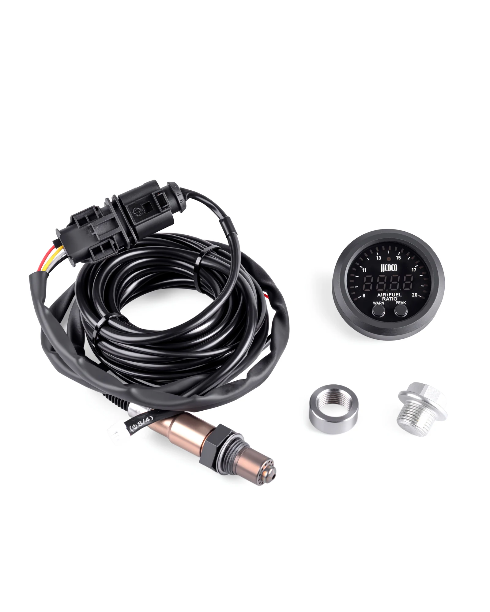 Universal 52mm Air/Fuel Ratio Gauge with LSU 4.9 Sensor Wideband Ultra-Thin Round Digital AFR O2 Oxygen Sensor Controller Gauge
Universal 52mm Air/Fuel Ratio Gauge with LSU 4.9 Sensor Wideband Ultra-Thin Round Digital AFR O2 Oxygen Sensor Controller Gauge