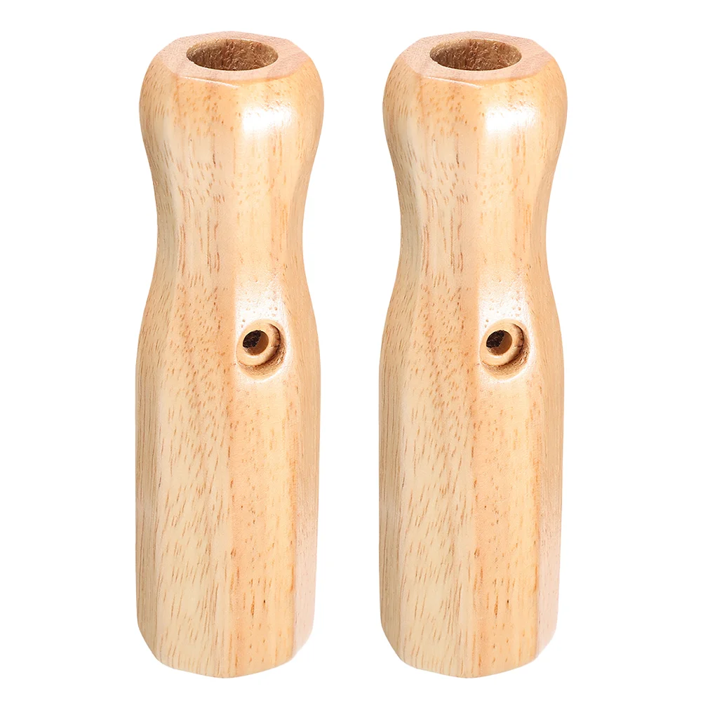 2 Pcs Football Table Handle Foosball Accessories Wooden Handles Balls Replacements Grip Part Repair Top Player Grips Component
2 Pcs Football Table Handle Foosball Accessories Wooden Handles Balls Replacements Grip Part Repair Top Player Grips Component