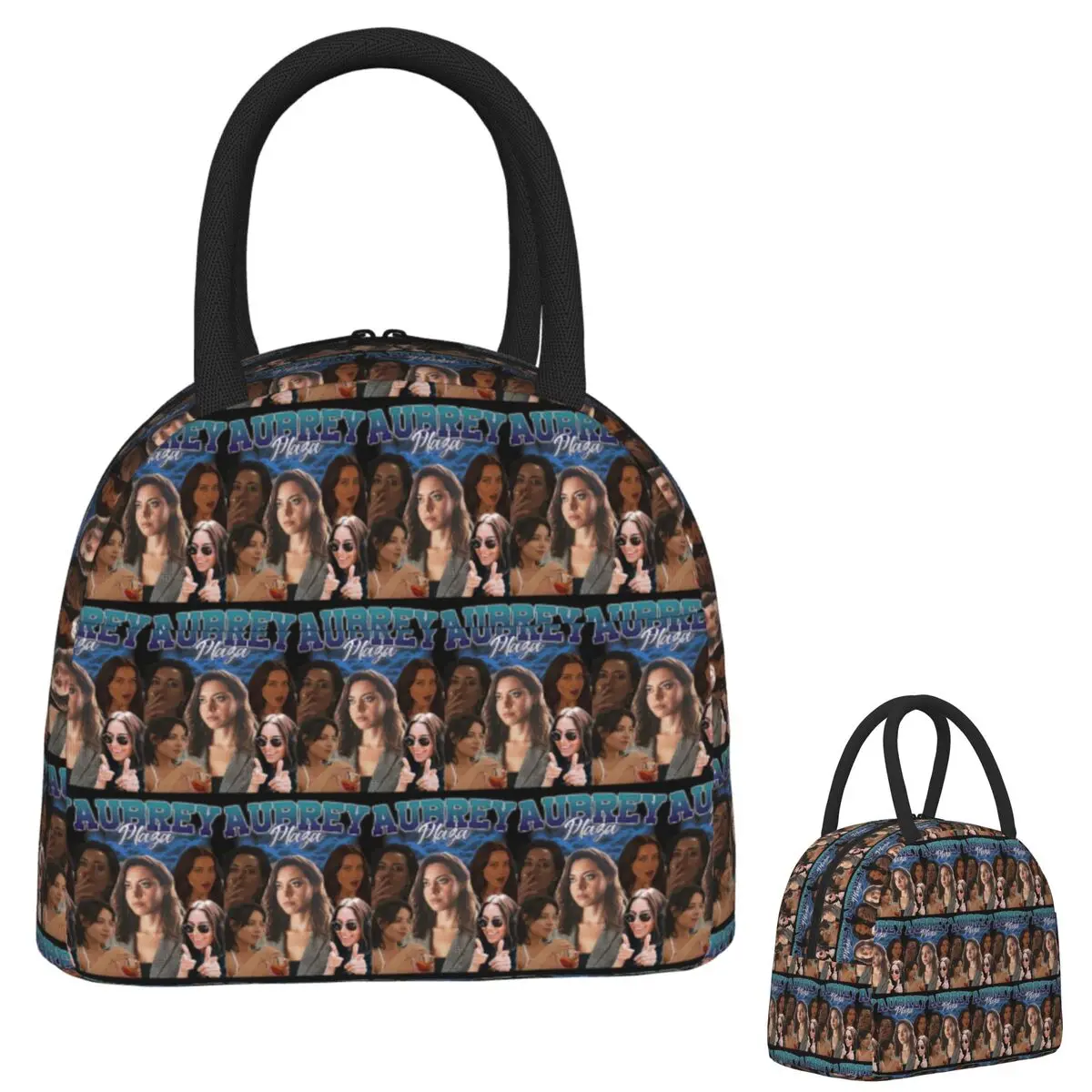 Aubrey Plaza Retro Style Lunch Bags Insulated Bento Box Waterproof Lunch TotePicnic Bags Thermal Bag for Woman Student Office
Aubrey Plaza Retro Style Lunch Bags Insulated Bento Box Waterproof Lunch TotePicnic Bags Thermal Bag for Woman Student Office