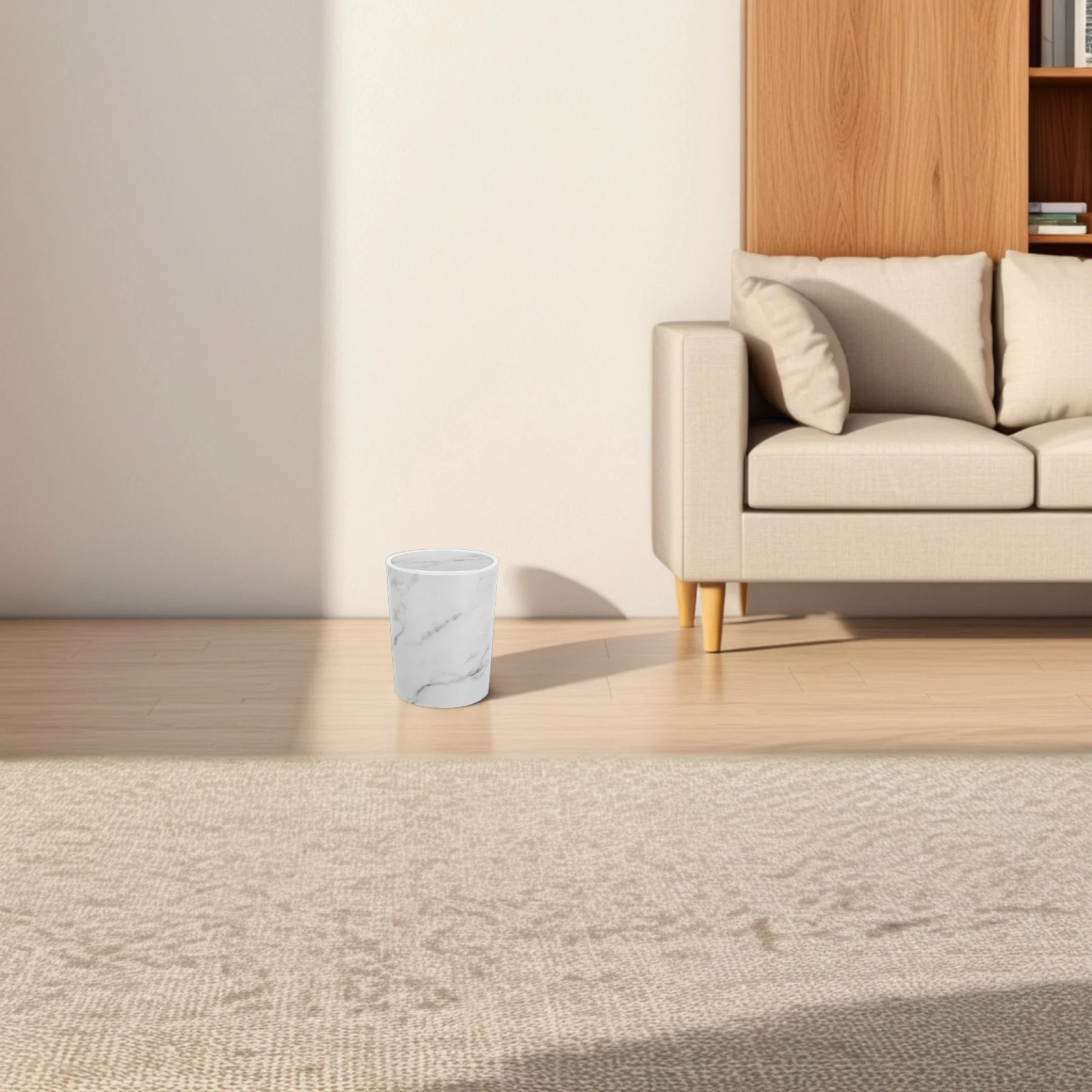 Large Capacity Marble Pattern Trash Can Swing Lid Plastic Waste Bin for Living Room Kitchen Office Bathroom Bedroom Trash Can
Large Capacity Marble Pattern Trash Can Swing Lid Plastic Waste Bin for Living Room Kitchen Office Bathroom Bedroom Trash Can