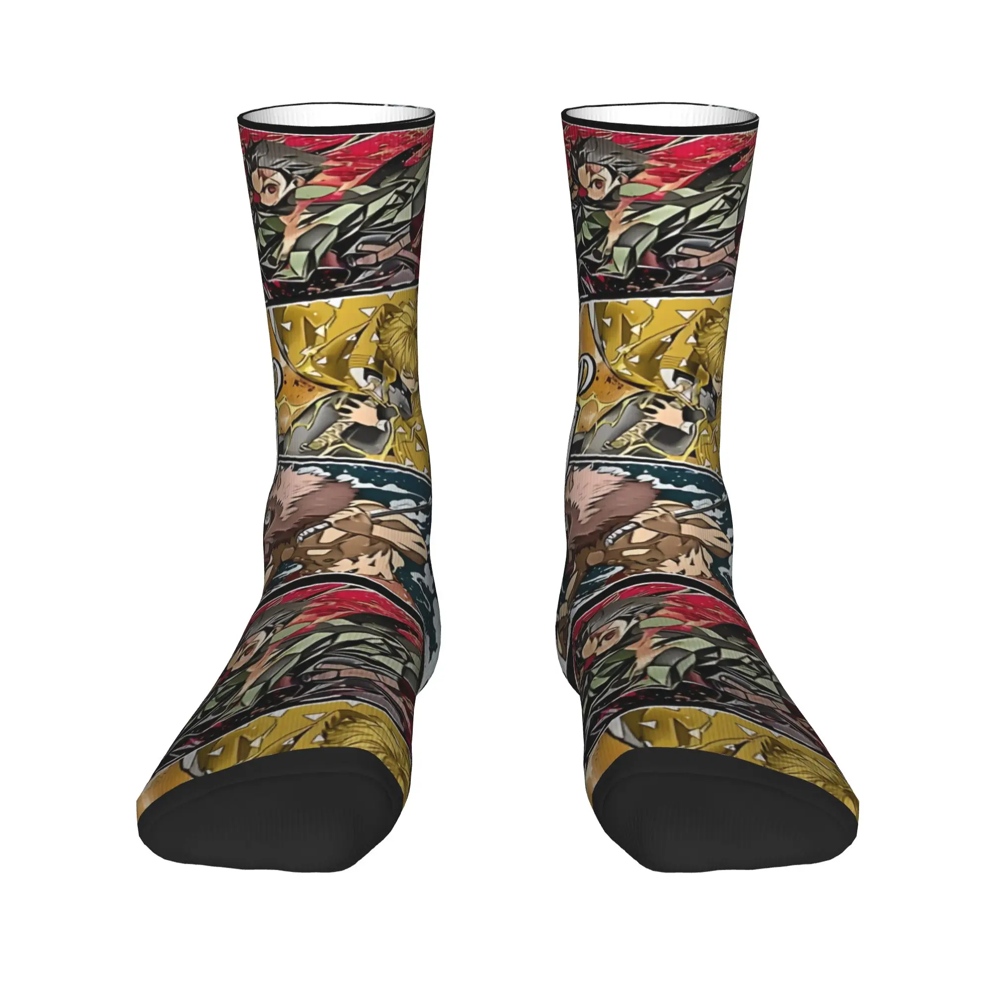 Funny Sock Bandai Demon Slayer Hunting Squad Harajuku Seamless Pattern Printed Men Crew Socks Casual Men's Socks
Funny Sock Bandai Demon Slayer Hunting Squad Harajuku Seamless Pattern Printed Men Crew Socks Casual Men's Socks