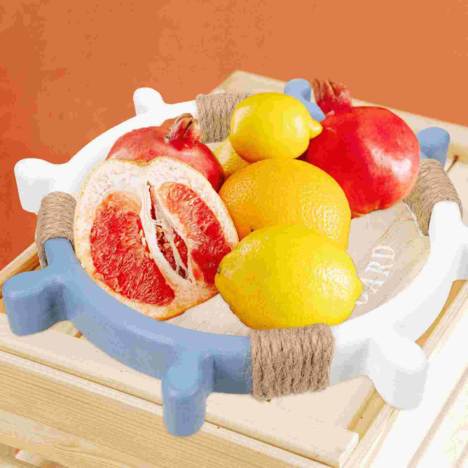 Rudder Tray Fruit Bread Serving Dish For Eating Wooden Dessert Household Beach Themed Tea Party Room Snack Coffee
Rudder Tray Fruit Bread Serving Dish For Eating Wooden Dessert Household Beach Themed Tea Party Room Snack Coffee