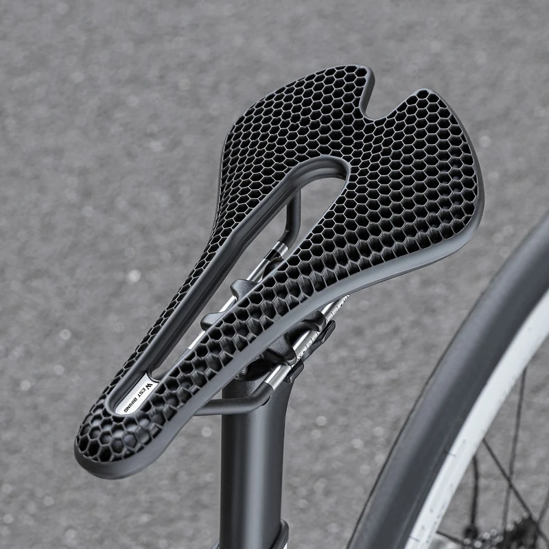 Велосипедное седло с 3D принтом в виде сот, сверхлегкое полое дышащее эргономичное велосипедное сиденье с амортизацией для шоссейного велосипеда MTB
Велосипедное седло с 3D принтом в виде сот, сверхлегкое полое дышащее эргономичное велосипедное сиденье с амортизацией для шоссейного велосипеда MTB