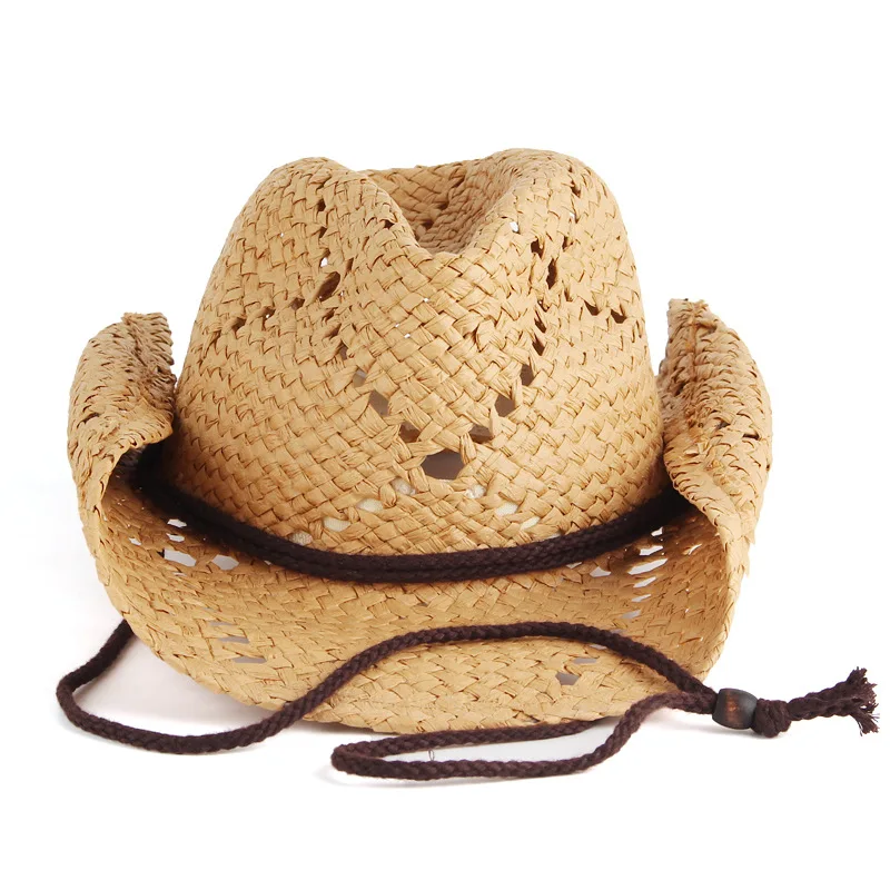 Rolled Brim Straw Hats For Spring And Summer Travel, Outdoor Sun Protection, European And American Western Cowboy Hats
Rolled Brim Straw Hats For Spring And Summer Travel, Outdoor Sun Protection, European And American Western Cowboy Hats