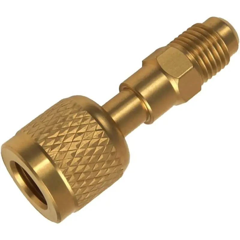 Адаптер из латуни A60ZR-32 R-454B, резьба 1/4 дюйма (гнездо) на 1/4 дюйма (штекер), обратная резьба, для R-454B и R-32 Tanksmay
Адаптер из латуни A60ZR-32 R-454B, резьба 1/4 дюйма (гнездо) на 1/4 дюйма (штекер), обратная резьба, для R-454B и R-32 Tanksmay