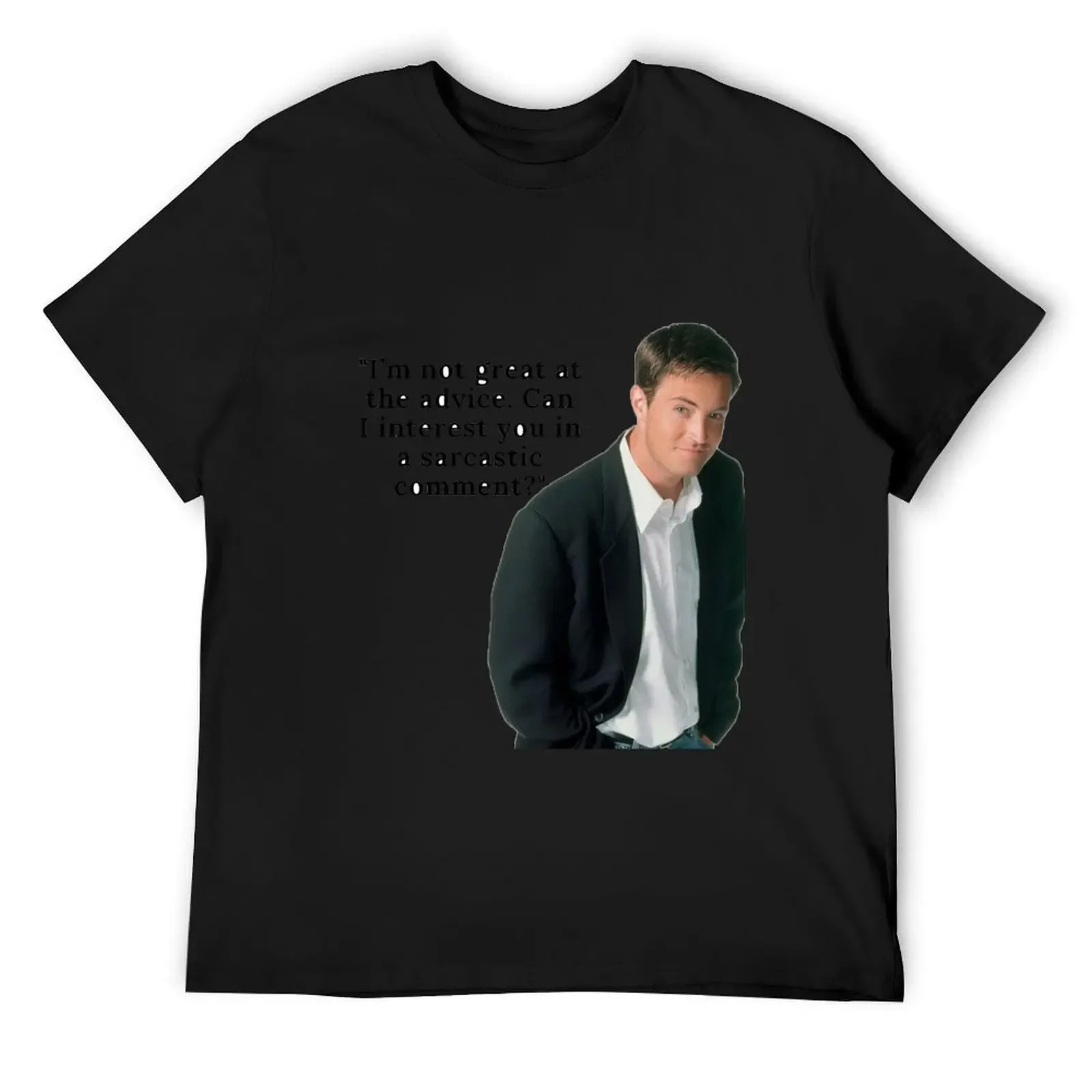Chandler Bing Friends Printed Design T-Shirt quick drying custom t-shirts customs design your own men clothings
Chandler Bing Friends Printed Design T-Shirt quick drying custom t-shirts customs design your own men clothings