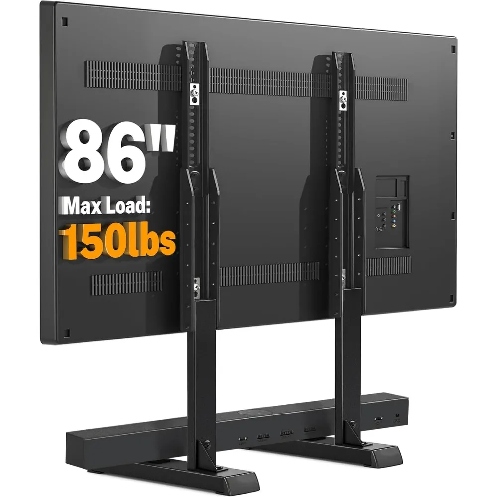 Универсальная подставка для телевизора для плоских изогнутых телевизоров с диагональю от 37 до 86 дюймов, регулируемое по высоте настольное крепление с кабелем для управления до 150 фунтов
Универсальная подставка для телевизора для плоских изогнутых телевизоров с диагональю от 37 до 86 дюймов, регулируемое по высоте настольное крепление с кабелем для управления до 150 фунтов