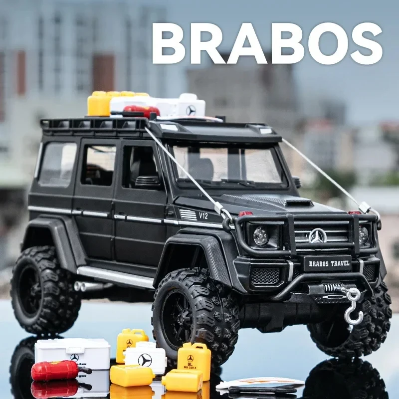 1:24 Mercedes-Benz BRABOS G550 4X4 модифицированный сплав модель внедорожника украшения коллекция подарок
1:24 Mercedes-Benz BRABOS G550 4X4 модифицированный сплав модель внедорожника украшения коллекция подарок