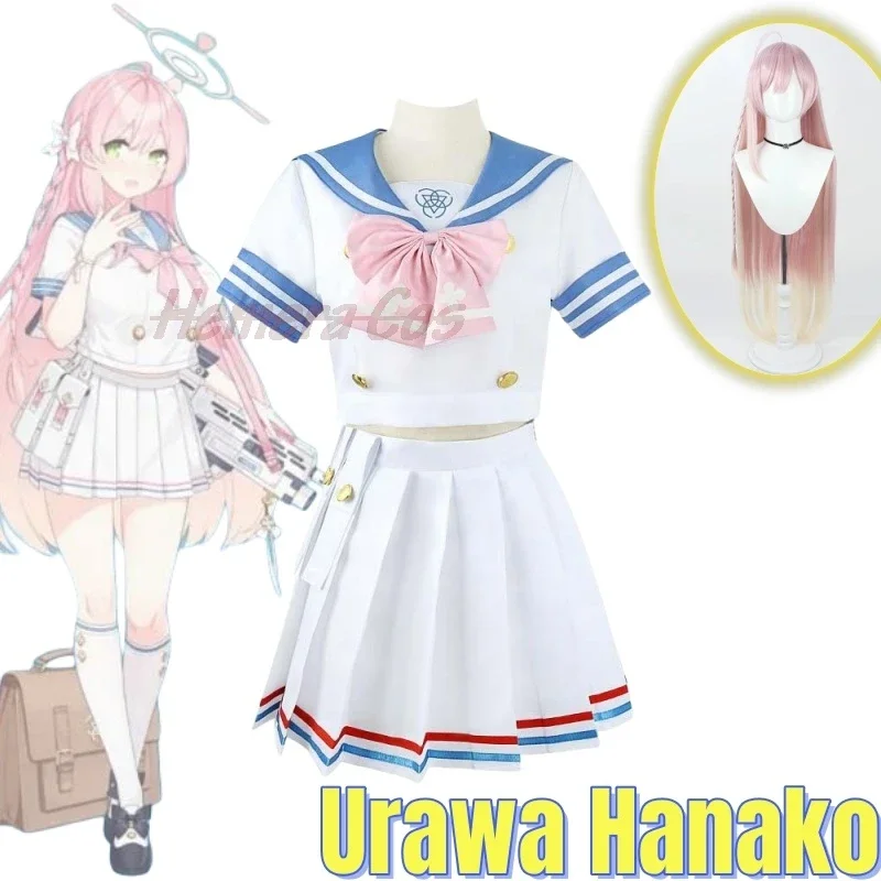 Anime Game Blue Archive Cosplay Costume Urawa Hanako Wig Uniform Cosplay Urawa Hanako Healer Sailor Suit Cosplay Woman Carnival
Anime Game Blue Archive Cosplay Costume Urawa Hanako Wig Uniform Cosplay Urawa Hanako Healer Sailor Suit Cosplay Woman Carnival