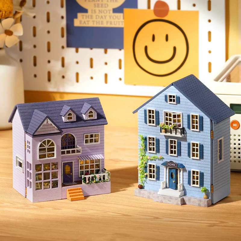 OUZEY DIY Wooden Miniature House Model Kit - Creative 3D Puzzle Building Toy, Perfect Craft for Teens & Adults
OUZEY DIY Wooden Miniature House Model Kit - Creative 3D Puzzle Building Toy, Perfect Craft for Teens & Adults