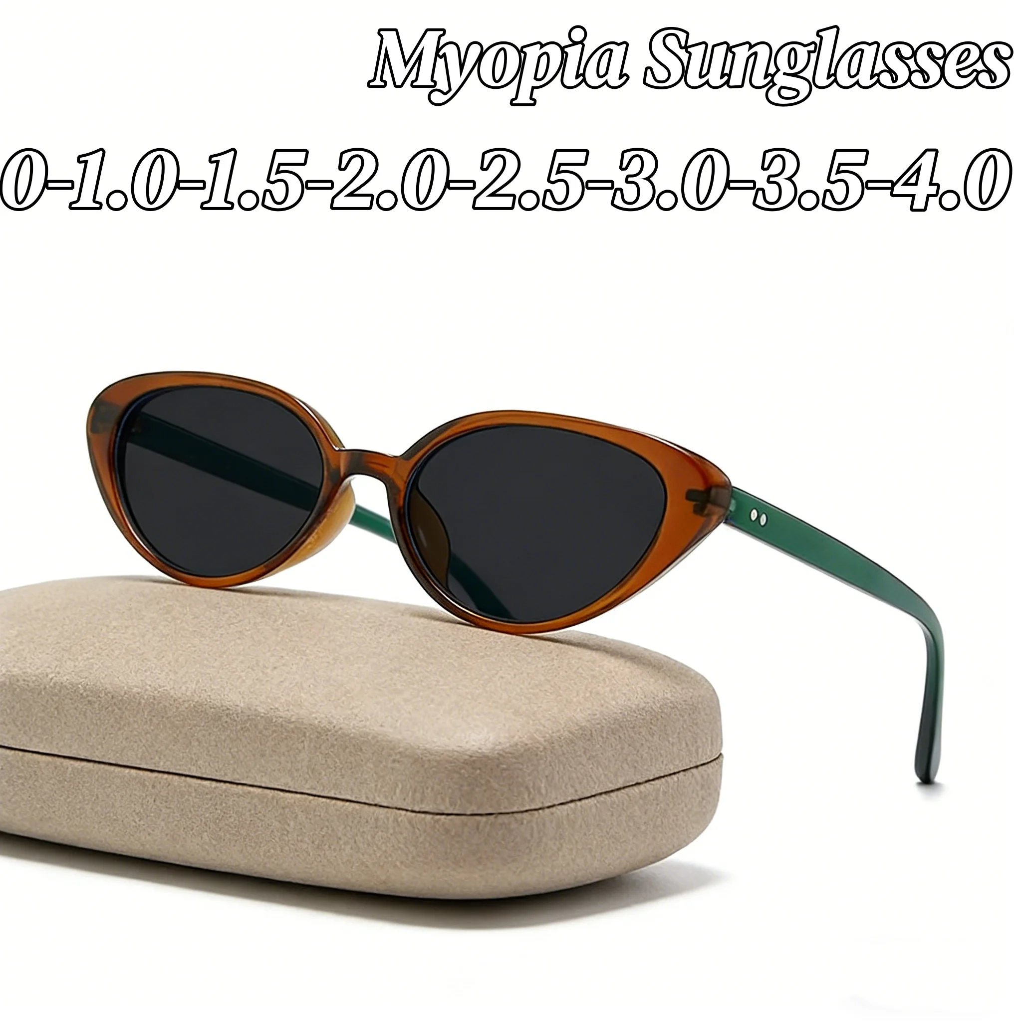 Spicy Girl Style Fashionable Cat Eye Myopia Sunglasses New Retro Street Photography Sun Protection Near Sight Sunglasses Women
Spicy Girl Style Fashionable Cat Eye Myopia Sunglasses New Retro Street Photography Sun Protection Near Sight Sunglasses Women