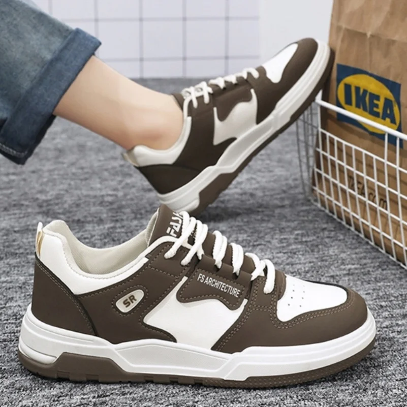 New 2025 Men's Spring INS Board Shoes Low Cut Flat Bottom Breathable Waterproof Casual Sports Shoes Korean Style round Toe
New 2025 Men's Spring INS Board Shoes Low Cut Flat Bottom Breathable Waterproof Casual Sports Shoes Korean Style round Toe