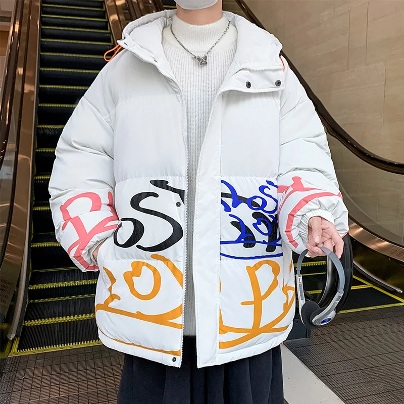 Nice Winter Pop MeThick Warm Parkas Letter Printed Hooded Cotton-Padded Jackets For Youth Cold Autumn Top Coats Outwear Clothes
Nice Winter Pop MeThick Warm Parkas Letter Printed Hooded Cotton-Padded Jackets For Youth Cold Autumn Top Coats Outwear Clothes