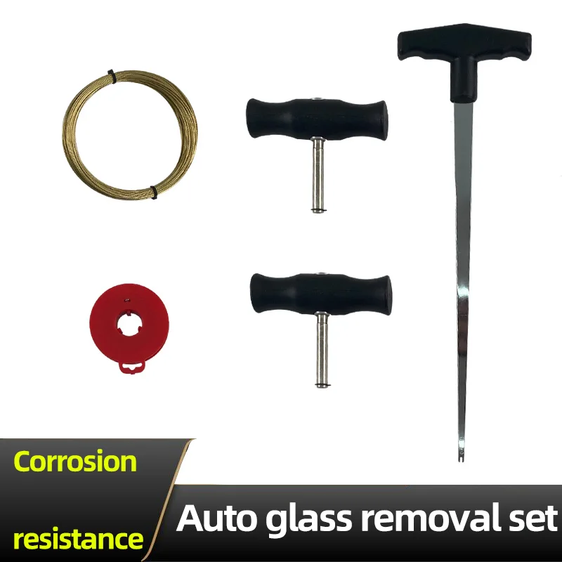 Car Windshield Removal Tools Automotive Wind Glass Remover Universal Set Compact with Steel Wire Quality Comfortable Grip
Car Windshield Removal Tools Automotive Wind Glass Remover Universal Set Compact with Steel Wire Quality Comfortable Grip