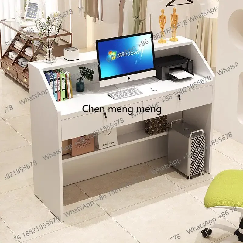 E136 Luxury Business Reception Desk Beauty Salon Market Counter Table Reception Desk Cashier Small Mesa De Centro Corner Furnitu
E136 Luxury Business Reception Desk Beauty Salon Market Counter Table Reception Desk Cashier Small Mesa De Centro Corner Furnitu