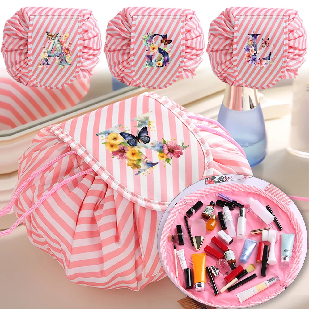 Makeup Bag Cosmetic Bag Portable Women Drawstring Cosmetic Bags Travel Storage Makeup Pouch Organizer Butterfly Letter Series
Makeup Bag Cosmetic Bag Portable Women Drawstring Cosmetic Bags Travel Storage Makeup Pouch Organizer Butterfly Letter Series
