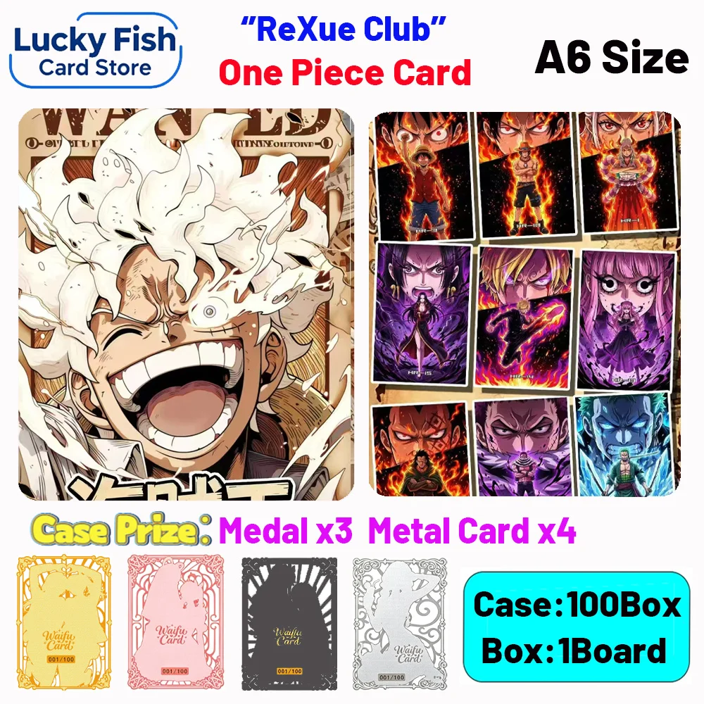 Wholesale 2026 New ReXueManHang Creative Studio One Piece Cards 100 Pieces A6 Size Boards Children's Toys Birthday Gifts
Wholesale 2026 New ReXueManHang Creative Studio One Piece Cards 100 Pieces A6 Size Boards Children's Toys Birthday Gifts