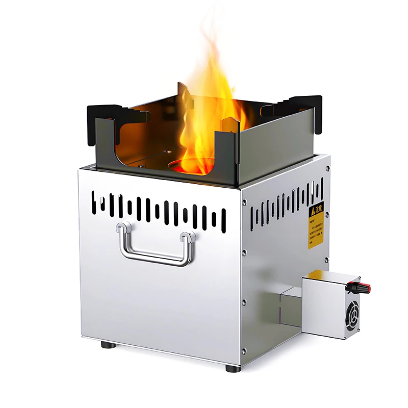 Outdoor wood stove New type gasifier, smokeless portable small wood stove for household use
Outdoor wood stove New type gasifier, smokeless portable small wood stove for household use