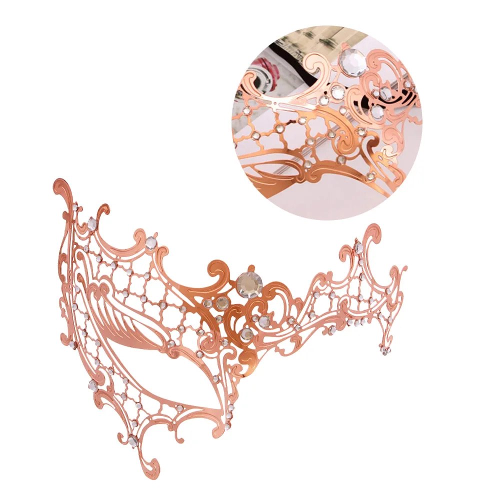 Half Face Metal Mask Masquerade Ball Masks Carnival Cosplay The Prom Party Half-face Miss
Half Face Metal Mask Masquerade Ball Masks Carnival Cosplay The Prom Party Half-face Miss