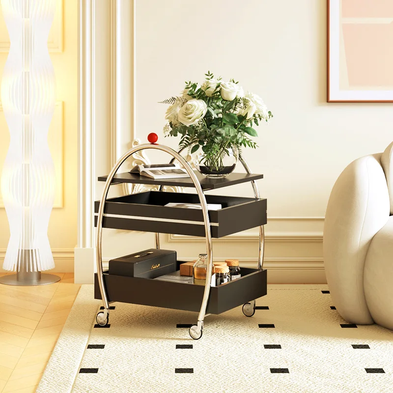 Medieval cart, stainless steel storage, mobile retro creative simplicity, a few snacks by the living room, shelf, bedside
Medieval cart, stainless steel storage, mobile retro creative simplicity, a few snacks by the living room, shelf, bedside