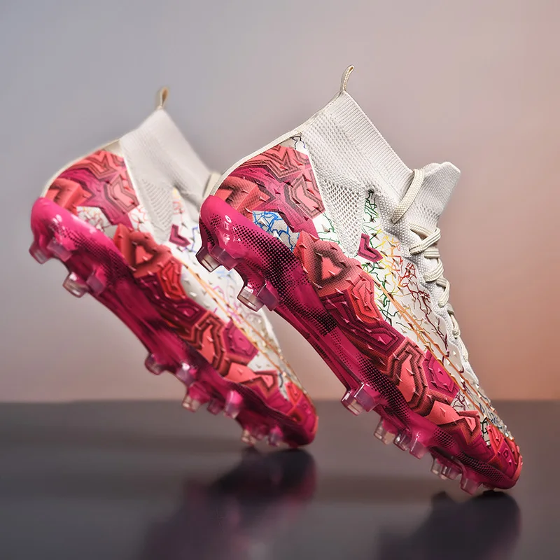 Men TF/FG Football Shoes Original Professional Soccer Shoes Top Quality Society Fast Indoor Training Football Field Cleats Boots
Men TF/FG Football Shoes Original Professional Soccer Shoes Top Quality Society Fast Indoor Training Football Field Cleats Boots