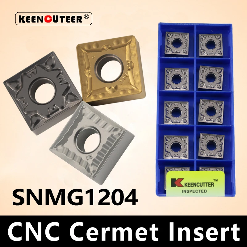 SNMG120404-HQ SNMG120404-MT SNMG120404-MT Insert for Cermet Blade Lathe Parts CNC Cutter MSDNN Cutting External Turning Tool
SNMG120404-HQ SNMG120404-MT SNMG120404-MT Insert for Cermet Blade Lathe Parts CNC Cutter MSDNN Cutting External Turning Tool