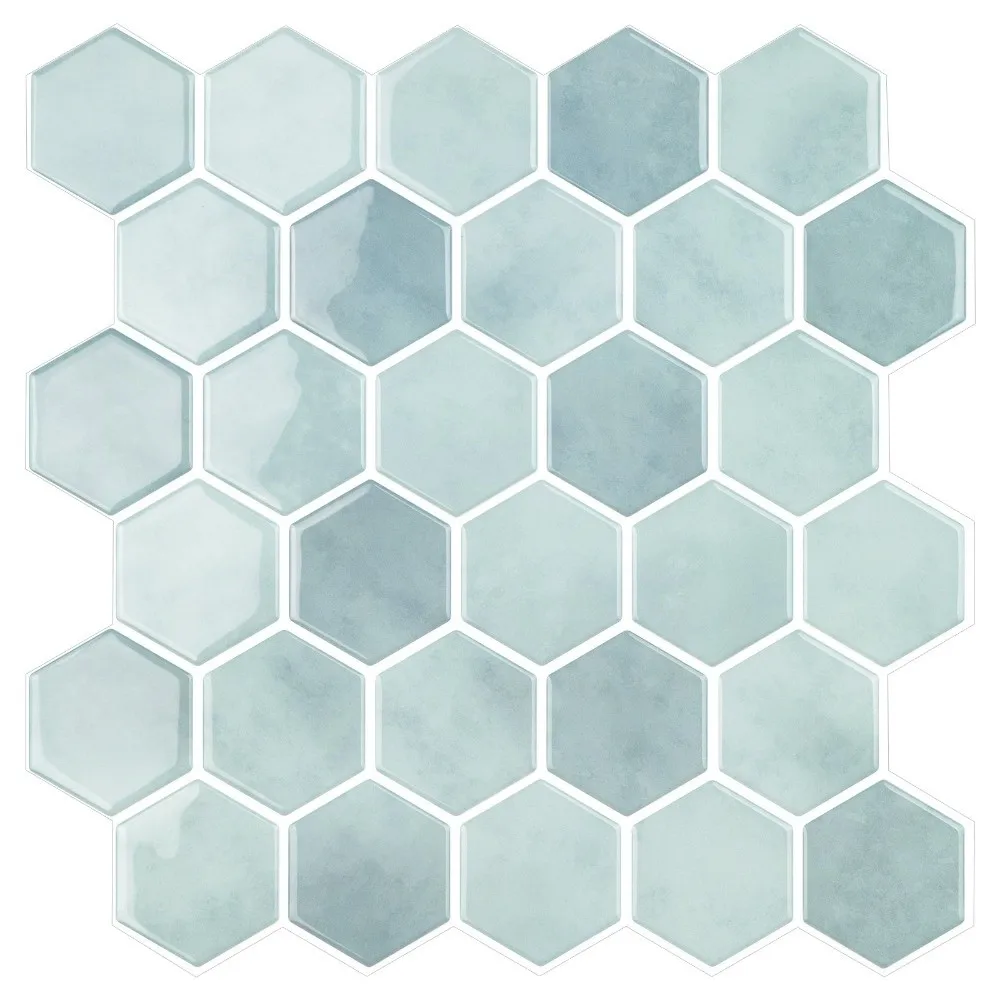 Self-adhesive Peel and Stick Backsplash Hexagon 12*1 2inch Wallpaper Heat-resistant Home Decor Wall Tile for Kitchen Bathroom
Self-adhesive Peel and Stick Backsplash Hexagon 12*1 2inch Wallpaper Heat-resistant Home Decor Wall Tile for Kitchen Bathroom