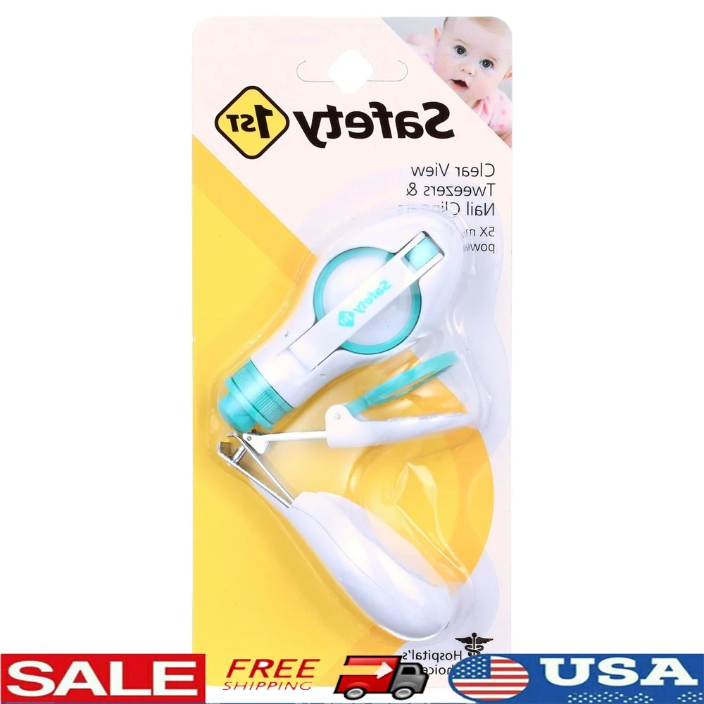Clear View Tweezers Nail Clippers Set Adjustable 5X Magnifying Lens Handheld Lightweight Portable Safe Infants and Children
Clear View Tweezers Nail Clippers Set Adjustable 5X Magnifying Lens Handheld Lightweight Portable Safe Infants and Children