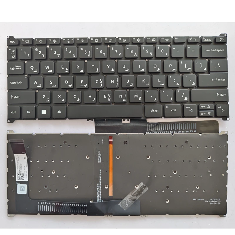 AR NEW Laptop Keyboard For ACER FUN S40-54 S40-54-5389 EX214-53 N22C5 Aspire 5 A514-55G-57Q3 A514-55 A514-55G A514-56M A514-57Q3
AR NEW Laptop Keyboard For ACER FUN S40-54 S40-54-5389 EX214-53 N22C5 Aspire 5 A514-55G-57Q3 A514-55 A514-55G A514-56M A514-57Q3
