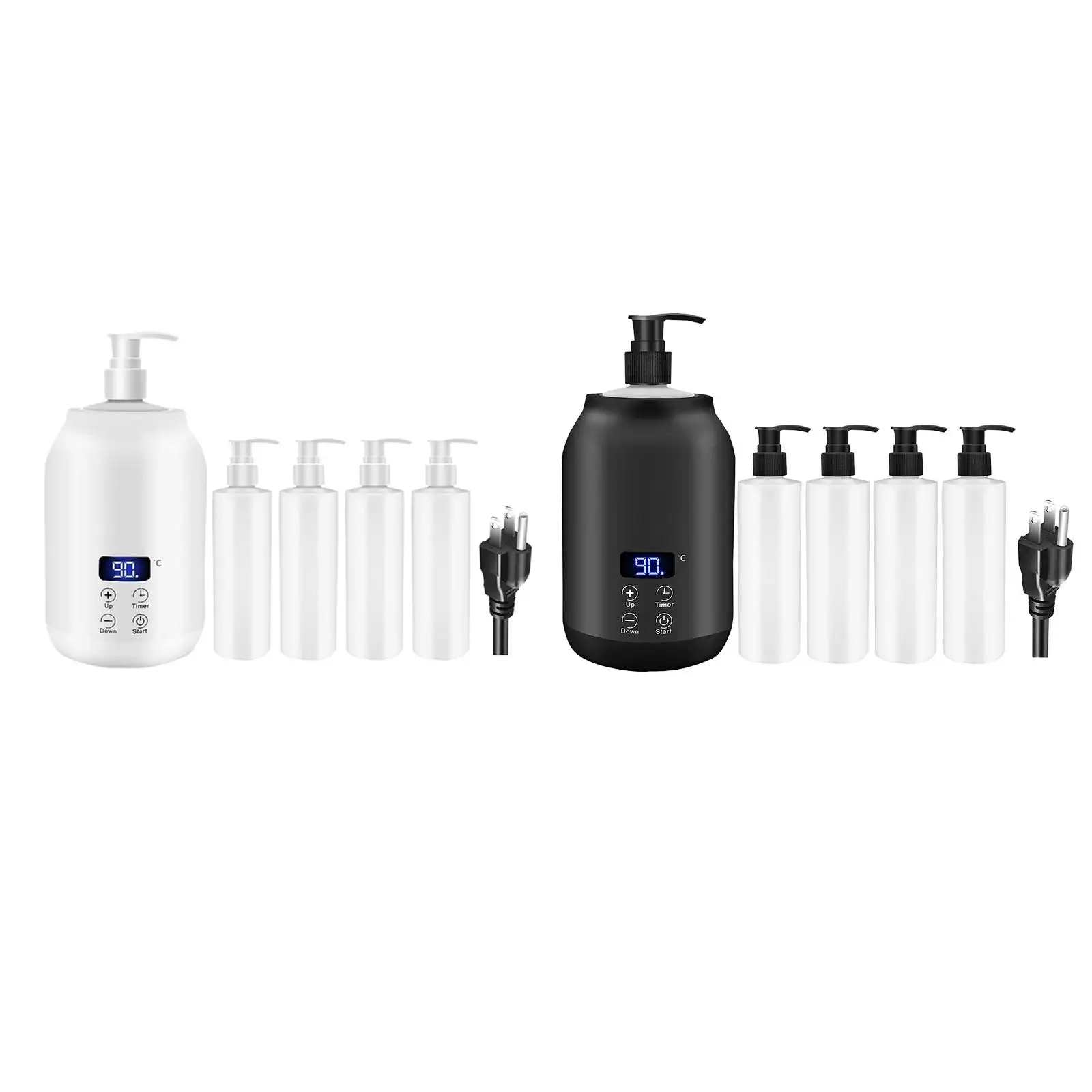 Single Bottle Massage Oil Heater Accessories LED Screen Electric Small Multifunction with Bottles Lotion Bottle Warmer Dispenser
Single Bottle Massage Oil Heater Accessories LED Screen Electric Small Multifunction with Bottles Lotion Bottle Warmer Dispenser